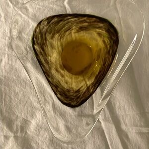 Vintage Murano folded glass. Two available‎ price is for each.